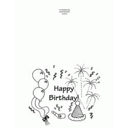 Coloring page: Anniversary (Holidays and Special occasions) #57323 - Free Printable Coloring Pages