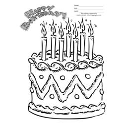 Coloring page: Anniversary (Holidays and Special occasions) #57324 - Free Printable Coloring Pages
