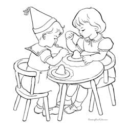 Coloring page: Anniversary (Holidays and Special occasions) #57351 - Free Printable Coloring Pages