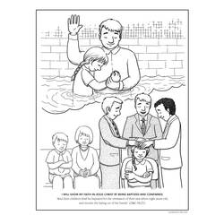 Coloring page: Baptism (Holidays and Special occasions) #57468 - Free Printable Coloring Pages