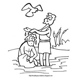Coloring page: Baptism (Holidays and Special occasions) #57510 - Printable coloring pages