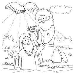 Coloring page: Baptism (Holidays and Special occasions) #57531 - Free Printable Coloring Pages