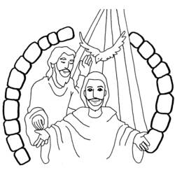 Coloring page: Baptism (Holidays and Special occasions) #57551 - Free Printable Coloring Pages