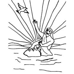 Coloring page: Baptism (Holidays and Special occasions) #57559 - Free Printable Coloring Pages