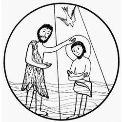 Coloring page: Baptism (Holidays and Special occasions) #57568 - Free Printable Coloring Pages