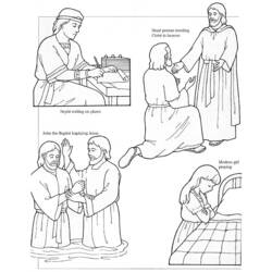 Coloring page: Baptism (Holidays and Special occasions) #57575 - Free Printable Coloring Pages