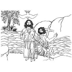 Coloring page: Baptism (Holidays and Special occasions) #57576 - Free Printable Coloring Pages