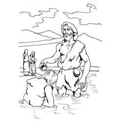 Coloring page: Baptism (Holidays and Special occasions) #57642 - Free Printable Coloring Pages