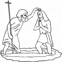 Coloring page: Baptism (Holidays and Special occasions) #57718 - Free Printable Coloring Pages