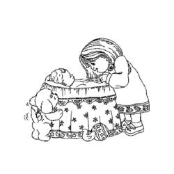 Coloring page: Birth (Holidays and Special occasions) #55556 - Free Printable Coloring Pages