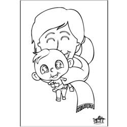 Coloring page: Birth (Holidays and Special occasions) #55623 - Free Printable Coloring Pages