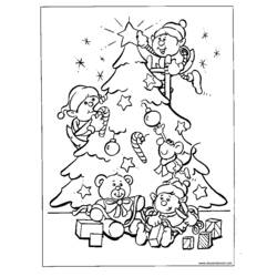 Coloring page: Christmas (Holidays and Special occasions) #54747 - Printable coloring pages