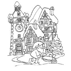 Coloring page: Christmas (Holidays and Special occasions) #54779 - Free Printable Coloring Pages