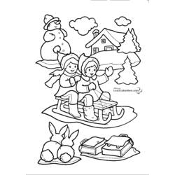 Coloring page: Christmas (Holidays and Special occasions) #55043 - Printable coloring pages