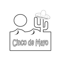 Coloring page: Cinco de Mayo (Holidays and Special occasions) #59968 - Printable coloring pages
