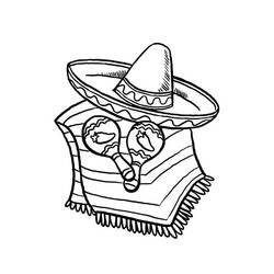 Coloring page: Cinco de Mayo (Holidays and Special occasions) #59981 - Printable coloring pages