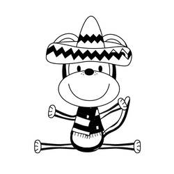 Coloring page: Cinco de Mayo (Holidays and Special occasions) #60008 - Printable coloring pages