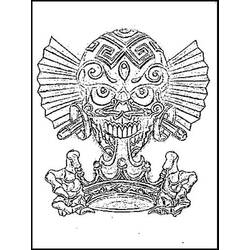 Coloring page: Day of the Dead (Holidays and Special occasions) #60187 - Free Printable Coloring Pages