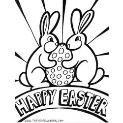 Coloring page: Easter (Holidays and Special occasions) #54396 - Free Printable Coloring Pages