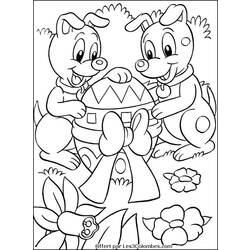 Coloring page: Easter (Holidays and Special occasions) #54405 - Free Printable Coloring Pages