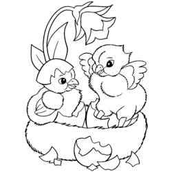 Coloring page: Easter (Holidays and Special occasions) #54408 - Free Printable Coloring Pages