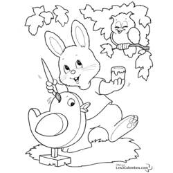 Coloring page: Easter (Holidays and Special occasions) #54411 - Printable coloring pages
