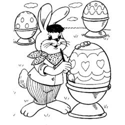 Coloring page: Easter (Holidays and Special occasions) #54424 - Free Printable Coloring Pages