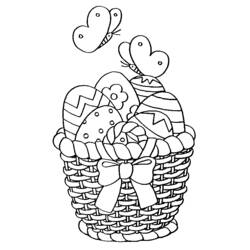 Coloring page: Easter (Holidays and Special occasions) #54446 - Free Printable Coloring Pages