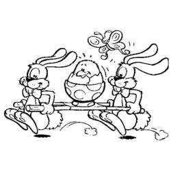 Coloring page: Easter (Holidays and Special occasions) #54450 - Free Printable Coloring Pages