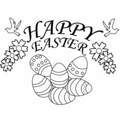 Coloring page: Easter (Holidays and Special occasions) #54452 - Free Printable Coloring Pages