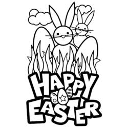 Coloring page: Easter (Holidays and Special occasions) #54506 - Free Printable Coloring Pages