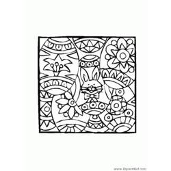 Coloring page: Easter (Holidays and Special occasions) #54518 - Free Printable Coloring Pages