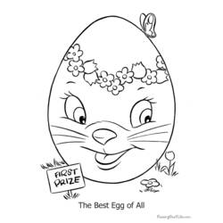 Coloring page: Easter (Holidays and Special occasions) #54539 - Free Printable Coloring Pages