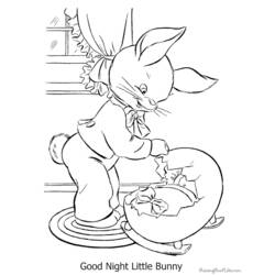 Coloring page: Easter (Holidays and Special occasions) #54541 - Free Printable Coloring Pages