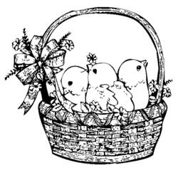 Coloring page: Easter (Holidays and Special occasions) #54543 - Free Printable Coloring Pages