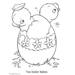 Coloring page: Easter (Holidays and Special occasions) #54551 - Free Printable Coloring Pages