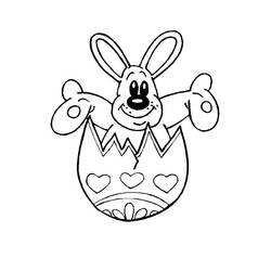 Coloring page: Easter (Holidays and Special occasions) #54561 - Free Printable Coloring Pages