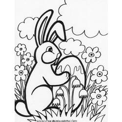 Coloring page: Easter (Holidays and Special occasions) #54614 - Free Printable Coloring Pages