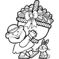 Coloring page: Easter (Holidays and Special occasions) #54647 - Free Printable Coloring Pages