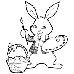 Coloring page: Easter (Holidays and Special occasions) #54660 - Free Printable Coloring Pages