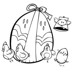 Coloring page: Easter (Holidays and Special occasions) #54681 - Free Printable Coloring Pages