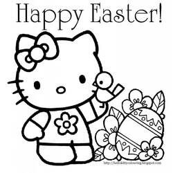 Coloring page: Easter (Holidays and Special occasions) #54730 - Printable coloring pages