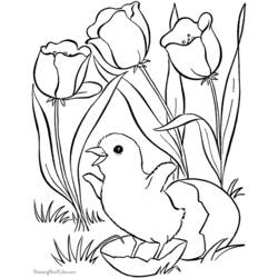Coloring page: Easter (Holidays and Special occasions) #54734 - Free Printable Coloring Pages