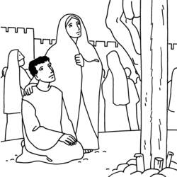 Coloring page: Good Friday (Holidays and Special occasions) #61013 - Printable coloring pages