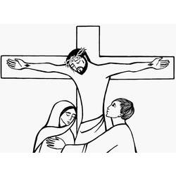 Coloring page: Good Friday (Holidays and Special occasions) #61042 - Printable coloring pages