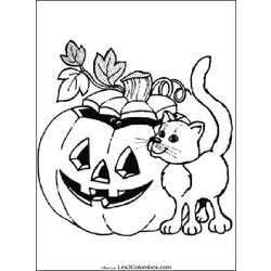 Coloring page: Halloween (Holidays and Special occasions) #55151 - Printable coloring pages