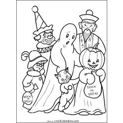 Coloring page: Halloween (Holidays and Special occasions) #55160 - Free Printable Coloring Pages