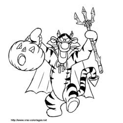 Coloring page: Halloween (Holidays and Special occasions) #55216 - Free Printable Coloring Pages