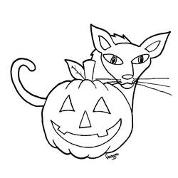 Coloring page: Halloween (Holidays and Special occasions) #55218 - Free Printable Coloring Pages