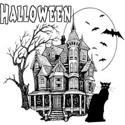 Coloring page: Halloween (Holidays and Special occasions) #55220 - Printable coloring pages